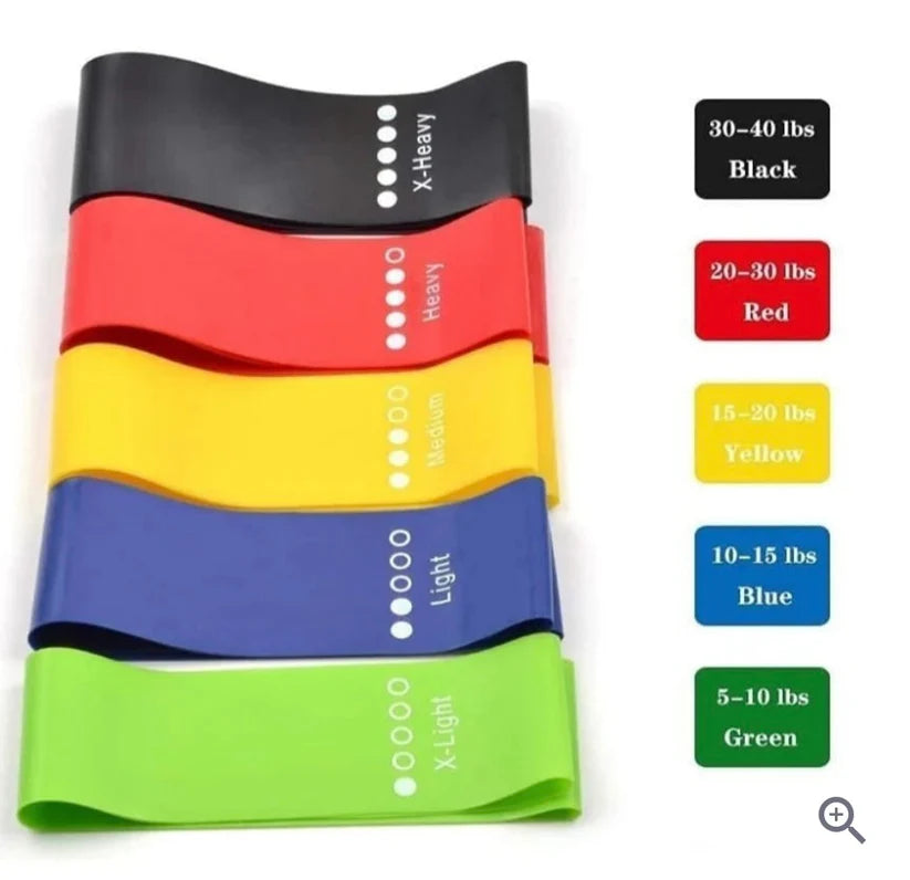 Resistance Bands - 5 Levels